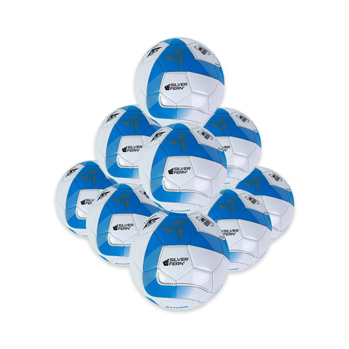 SILVER FERN TRAINING FOOTBALL 10 BALL PACK