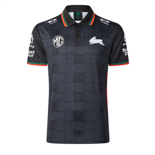 CLASSIC SOUTH SYDNEY RABBITOHS POLO BLACK