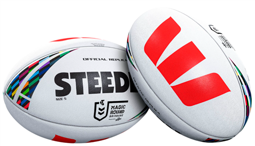 STEEDEN NRL MAGIC ROUND REPLICA LEAGUE BALL