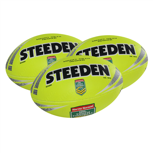 STEEDEN NRL MIGHTY TOUCH TRAINER 3 PACK