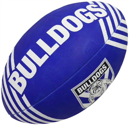 STEEDEN CANTERBURY BULLDOGS SUPPORTER LEAGUE BALL