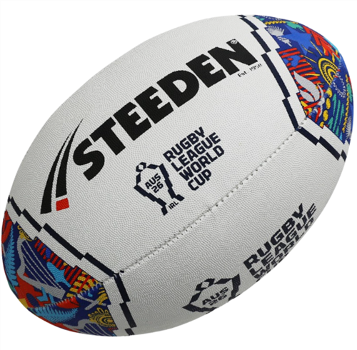 STEEDEN 2026 RUGBY LEAGUE WORLD CUP EVENT SUPPORTER BALL