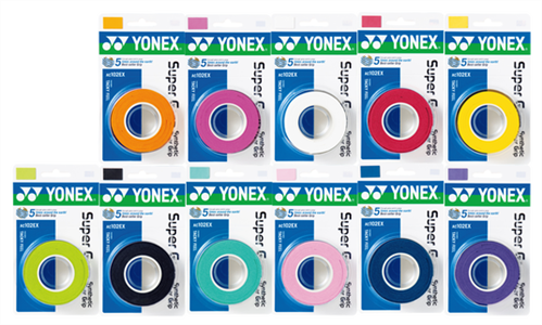 YONEX SUPER GRAP OVERGRIP (3 PACK)