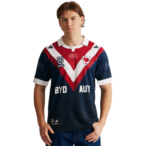 ADIDAS SYDNEY ROOSTERS HERITAGE JERSEY