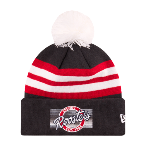NEW ERA SYDNEY ROOSTERS BADGED LOGO KNIT BEANIE