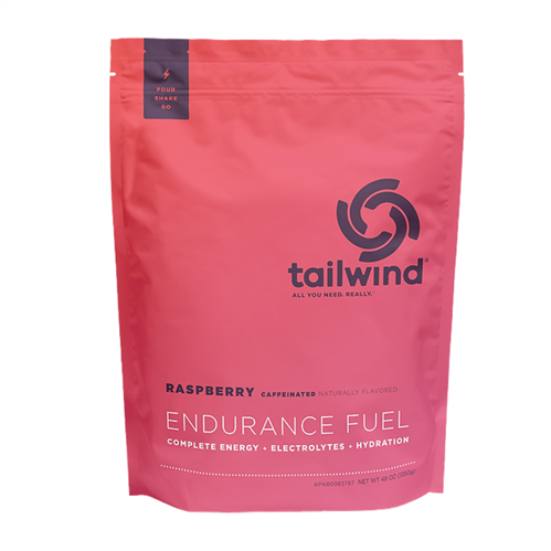 TAILWIND RASPBERRY CAFFEINATED ENDURANCE FUEL - 50 SERVES
