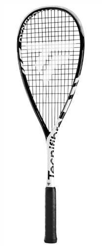 TECNIFIBRE DYNERGY 130 SQUASH RACKET - BLACK/WHITE