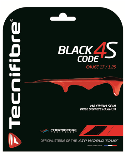 TECNIFIBRE BLACK CODE 4S 1.25 17G