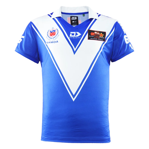 DYNASTY TOA SAMOA WARM UP TEE ROYAL