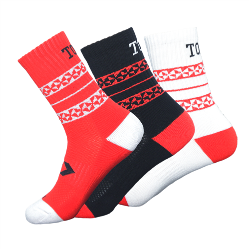 DYNASTY TONGA CREW SOCKS 3PK