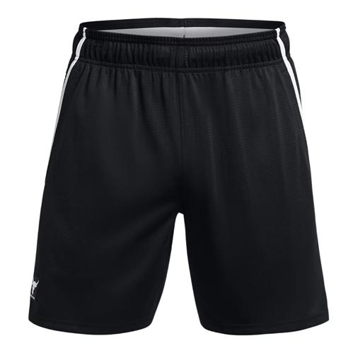 UNDER ARMOUR PROJECT ROCK PAYOFF MESH SHORTS BLACK/WHITE