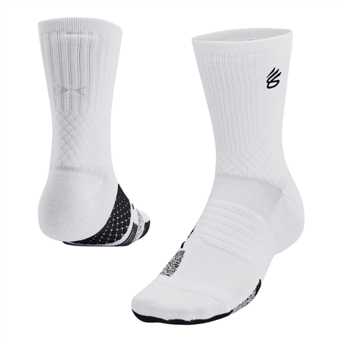 UNDER ARMOUR CURRY AD PLAYMAKER MID-CREW SOCKS