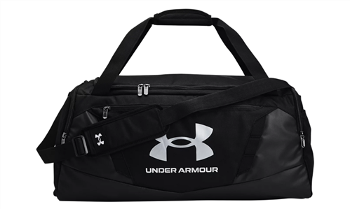UNDER ARMOUR UNDENIABLE 5 DUFFLE BAG BLACK/SILVER