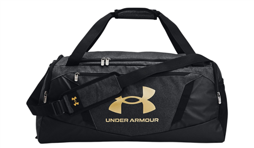 UNDER ARMOUR UNDENIABLE 5 DUFFLE BAG GREY/BLACK/GOLD