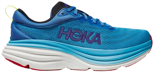 HOKA Bondi 8 Men’s Running Shoes – Virtual Blue / Swim Day | Players ...
