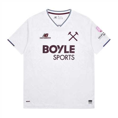 NEW BALANCE WEST HAM UNITED REPLICA AWAY JERSEY