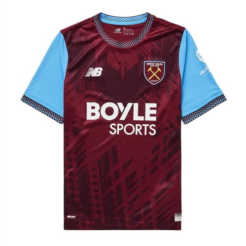 NEW BALANCE WEST HAM UNITED REPLICA HOME JERSEY