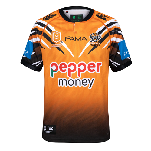 CCC WESTS TIGERS HOME JERSEY