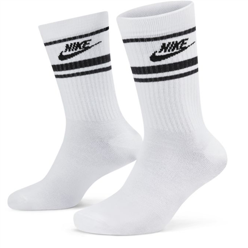 NIKE EVERYDAY ESSENTIAL CREW SOCK WHITE/BLACK (3PK)