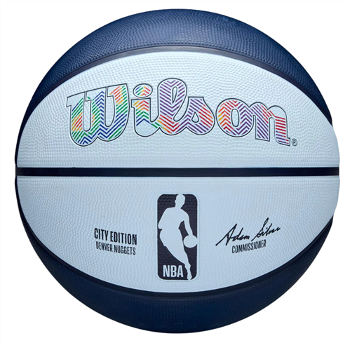 WILSON NBA TEAM CITY EDITION BASKETBALL DENVER NUGGETS