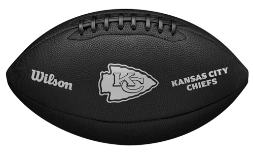 WILSON NFL KANSAS CITY CHIEFS METALLIC PREMIERE FOOTBALL