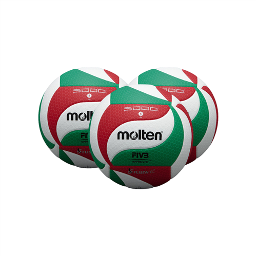 MOLTEN V5M5000 VOLLEYBALL 3 PACK