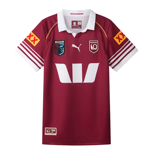 PUMA QUEENSLAND WOMEN'S FIT HOME JERSEY