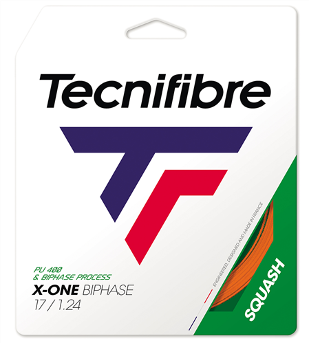 TECNIFIBRE X-ONE BIPHASE 1.24MM ORANGE