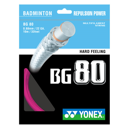 YONEX BG80 NEON PINK