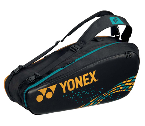 YONEX PRO 6 RACKET BAG CAMEL GOLD