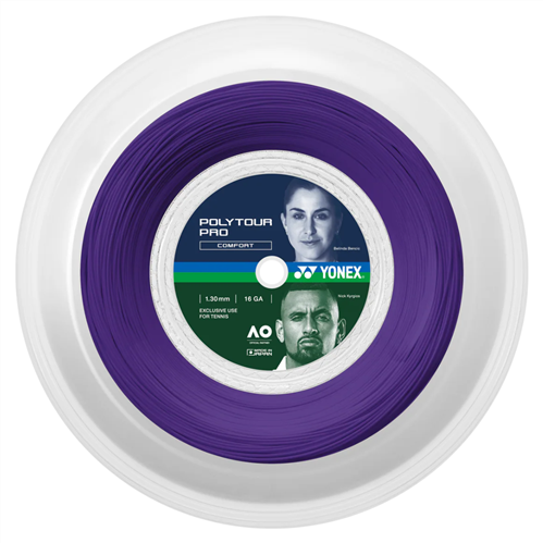 YONEX POLY TOUR PRO 120 TENNIS STRINGS - 200M REEL