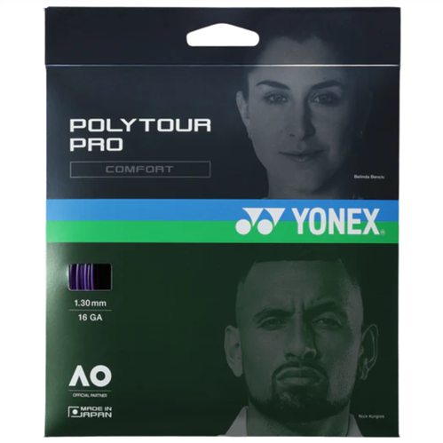 YONEX POLY TOUR PRO 1.30 TENNIS STRINGS MIDNIGHT PURPLE