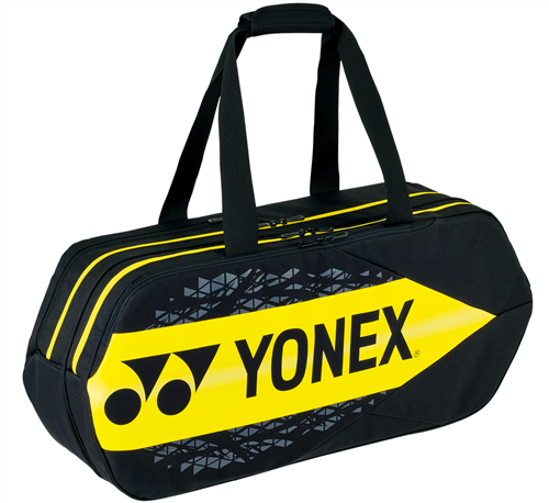 YONEX PRO TOURNAMENT RACKET BAG - LIGHTNING YELLOW